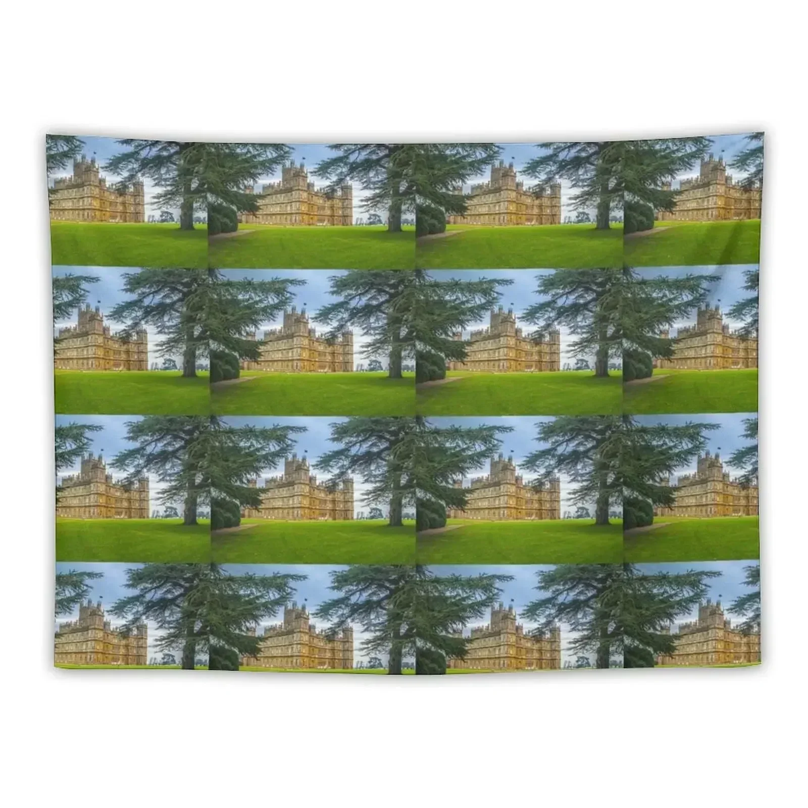 Downton Abbey - Highclere Castle Tapestry Home Decorations Room Decoration Aesthetic Tapestry