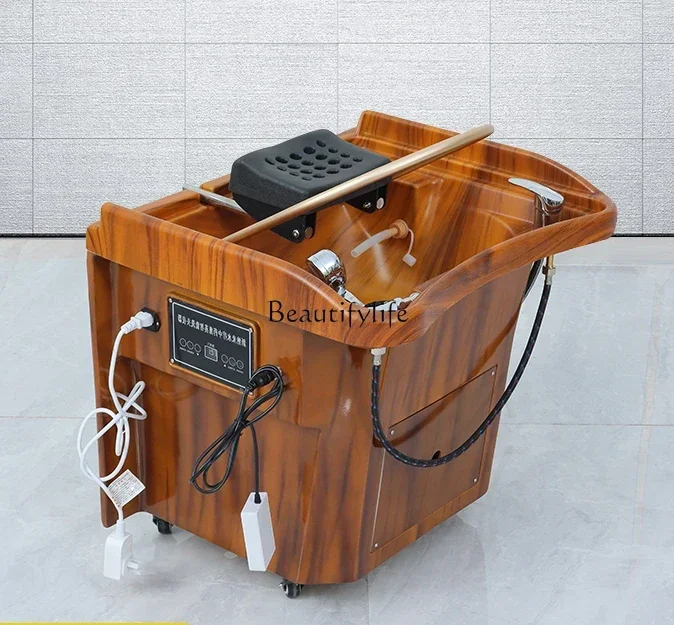 Shampoo  Saloon Dedicated Beauty Salon Head Therapy Traditional Chinese Medicine Hair Care Flushing Mobile Head Therapy Basin