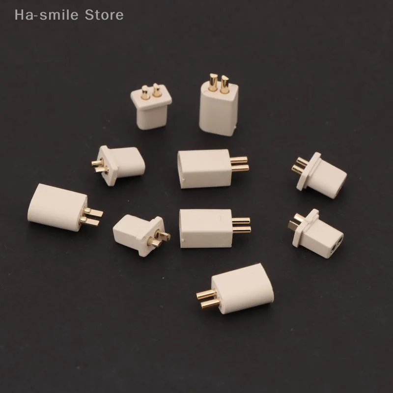 

1/5 пар разъемов для аккумуляторов BT2.0, штекеры с полыми чашками «папа-мама» для зарядки дрона FPV, безопасный адаптер питания