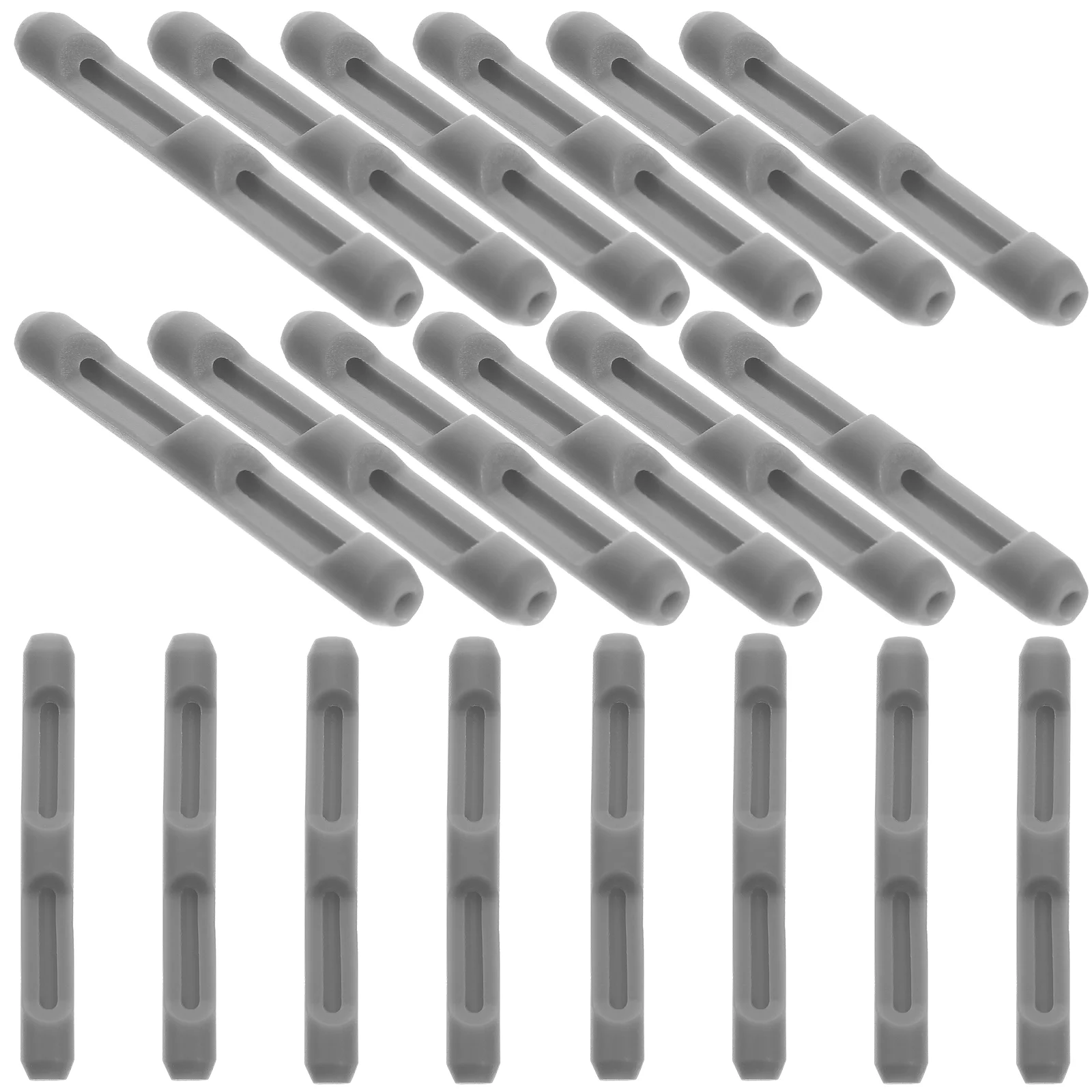 10 Pairs Spectacle Temple Protector Silicone Eyeglass Ear Cushions Protection Pads Tips Glasses Holder Grey