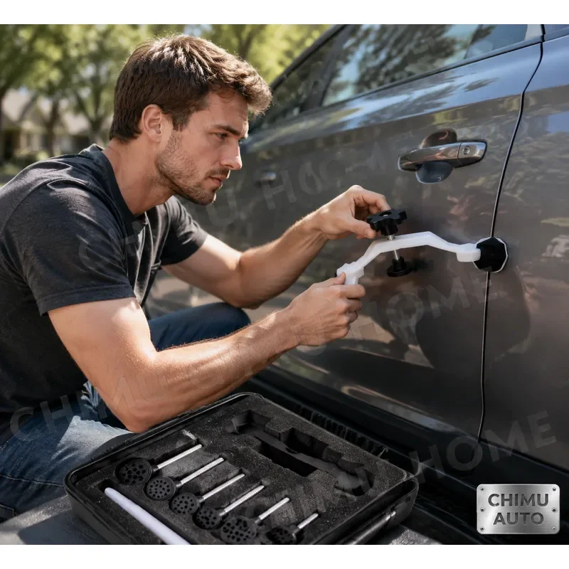 【CHIMU AUTO】Professional Auto Body Dent Puller Repair Tool PDR Paintless Dent Extractor for Car Surface Fix
