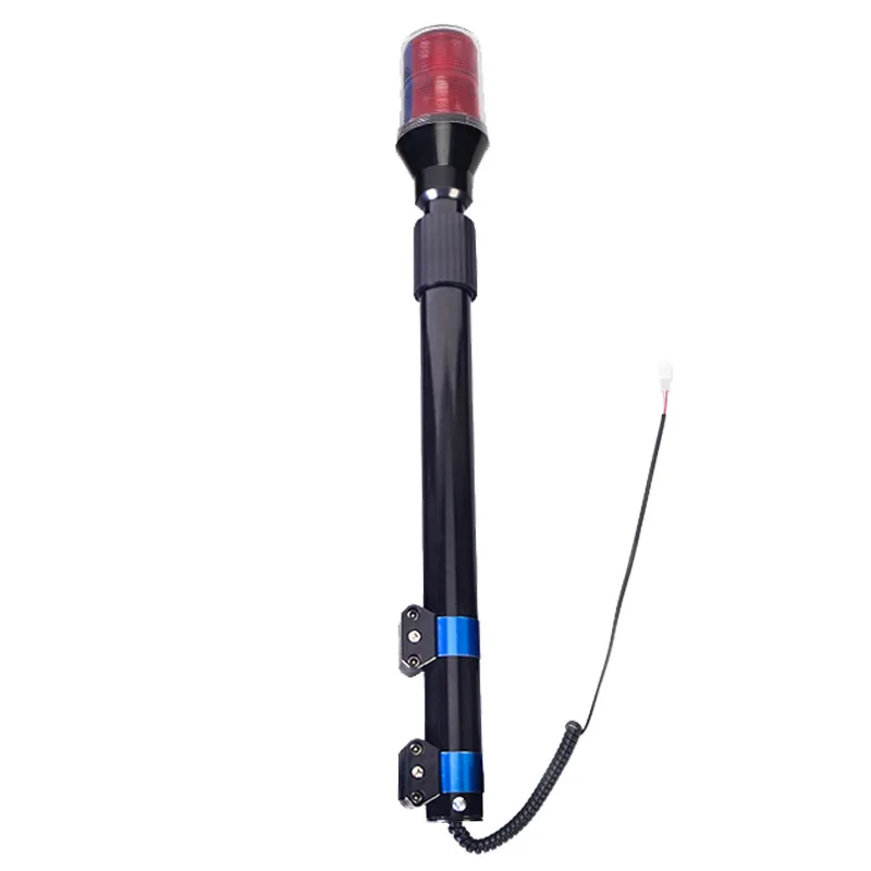 

Motorcycle rear pole light LED warning light 12V24V long pole
