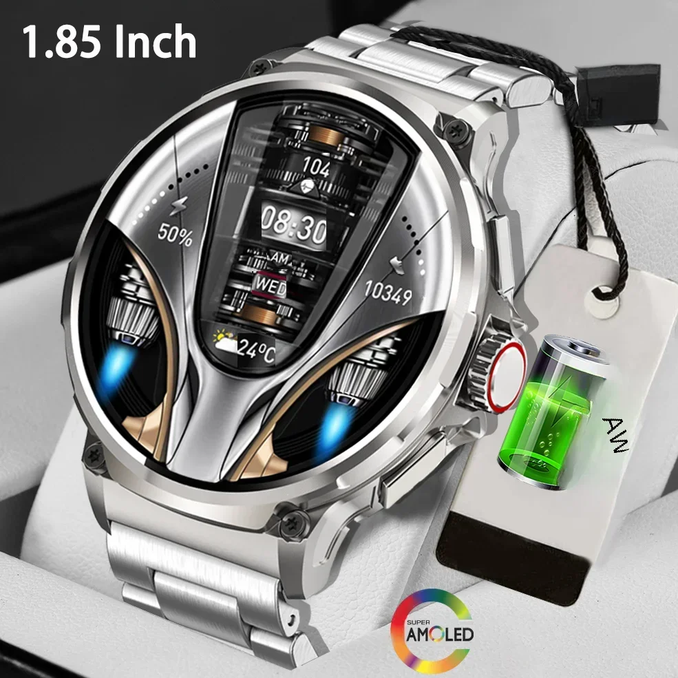 Montre intelligente étanche série Ultra 9 NDavid pour hommes et femmes, appel BT, chargement sans