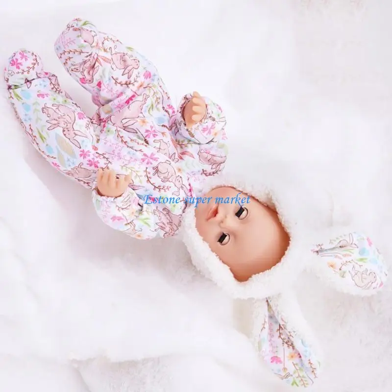 

090b Практическая пастельная кукла со спящими глазами мягкая игрушка для малышей