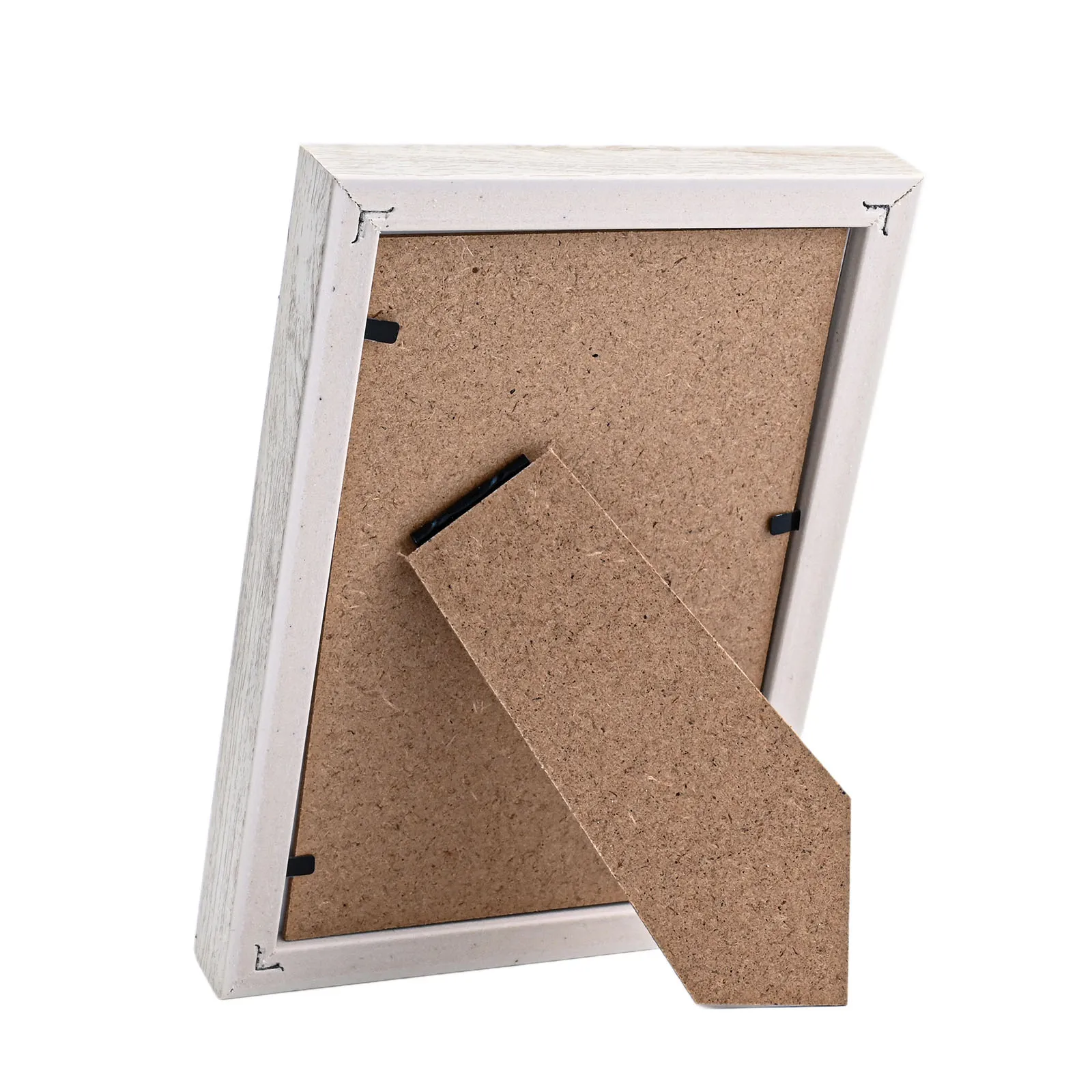 Functional Resin Photo Frame with MDF Back Panel for Horizontal or Vertical Setup Fits 5 Inch 6 Inch 7 Inch 10 Inch and For A4