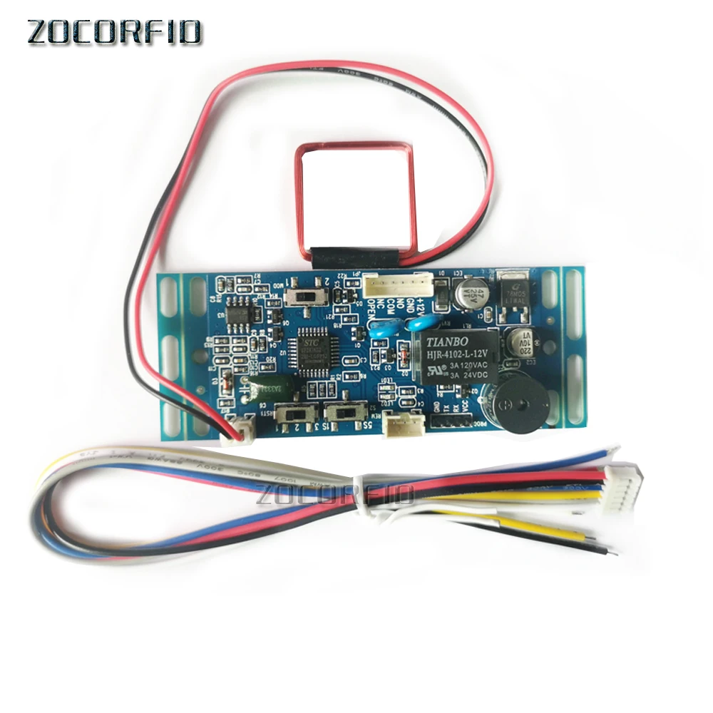 RFID EM/ID NFC Control de acceso de puerta integrado, intercomunicador, control de elevación con 2 tarjetas madre, 2 llaves