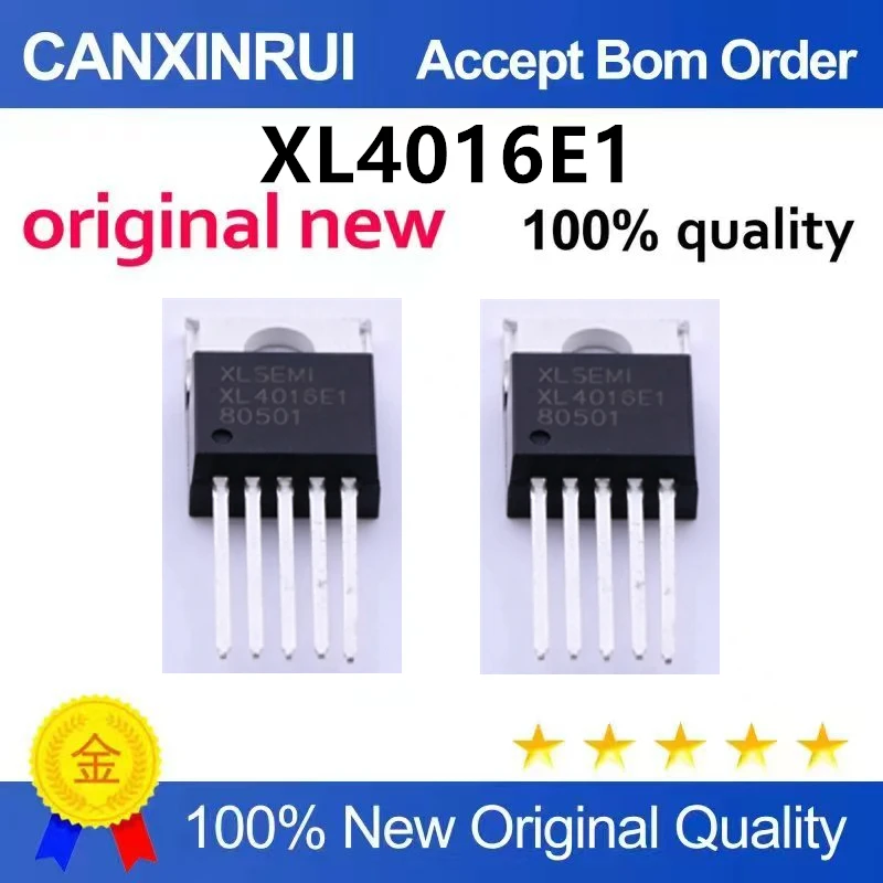 (5-100pieces)Original genuine direct insertion XL4016E1 TO-220-5 DC-DC buck IC chip