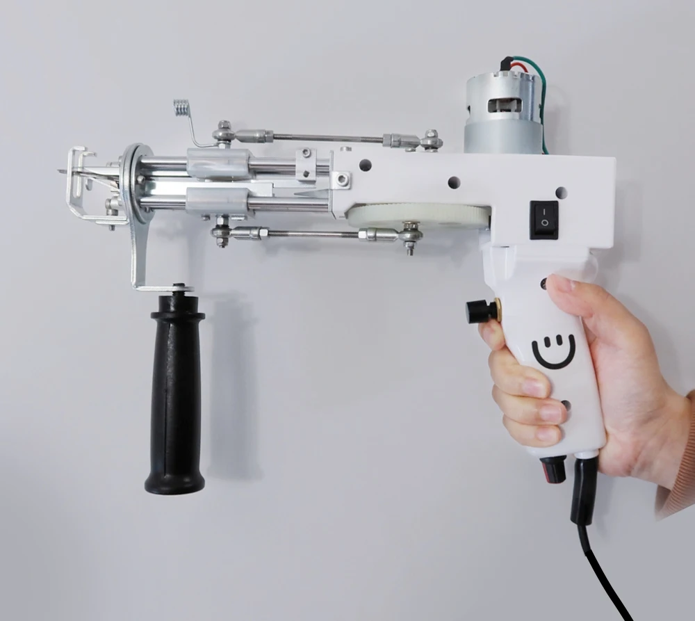 upgrade Tufting Gun 2 In 1 Electric Carpet Loop Pile Cut Pile Lifting Gun Carpet Weaving Flocking Machine