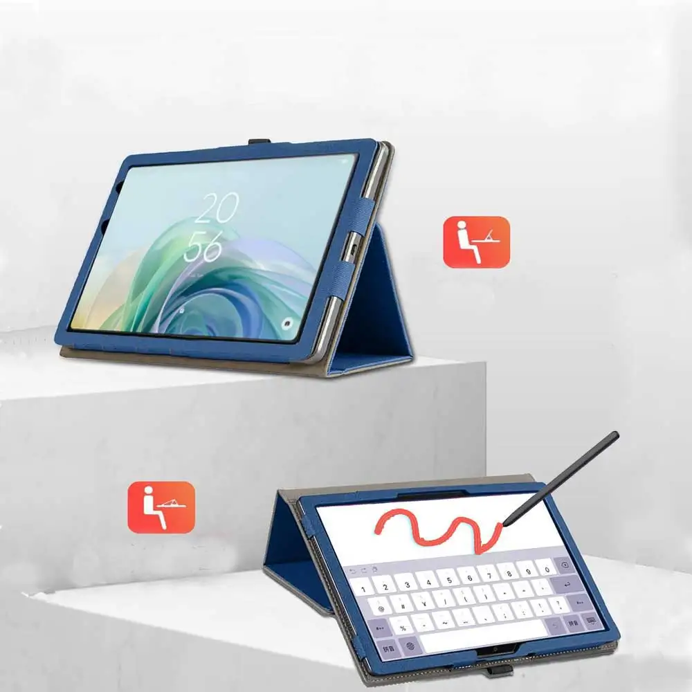Case for TCL Nxtpaper 11 Plus 11.5inch Tablet Case Kicktand Function Shockproof PU Leather Material