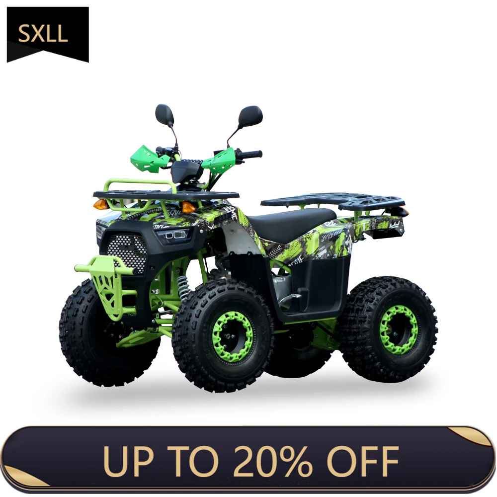 

SXLL New high-quality 125cc dual rocker arm 1 + 1 color frame automatic transmission chain drive all-terrain vehicle can be cust