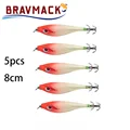 8cm red white
