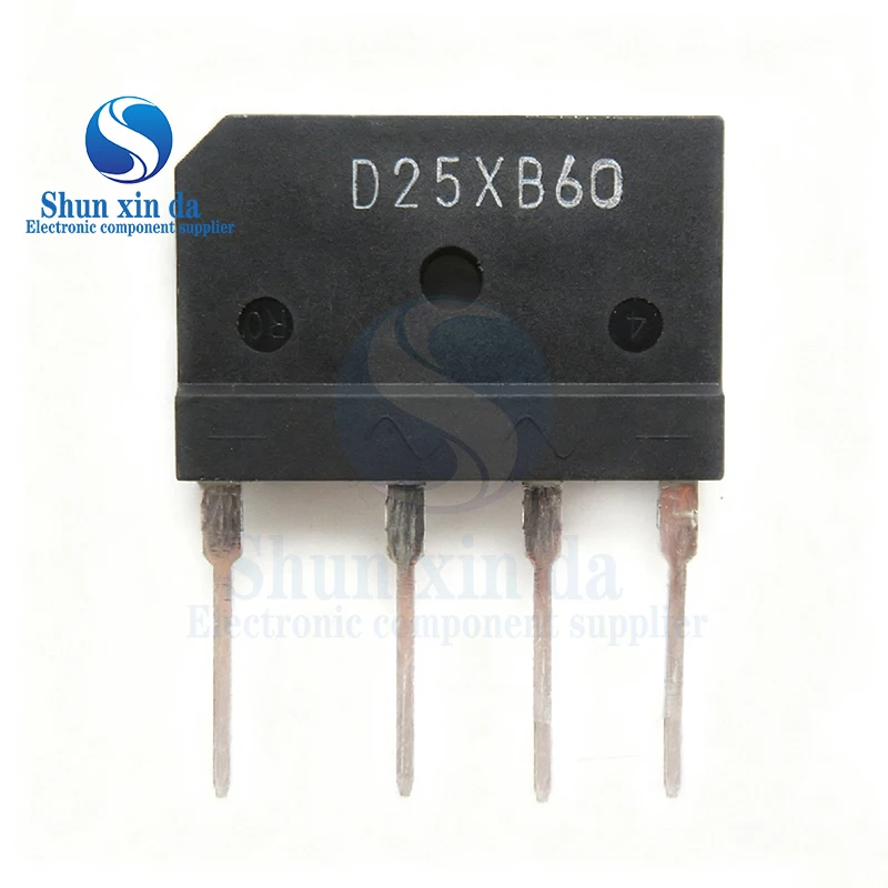 10PCS D25XB60 ZIP4 LL25XB60 GSIB2560 ZIP-4 In Stock IC Chipset