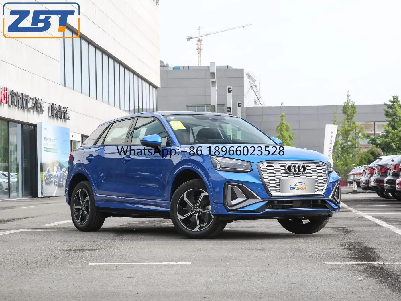 High Speed 5 Seats Nedc 325km Family Ev Auto 2023 Audi Q2l E Tron Electric Car Adult Vehicle