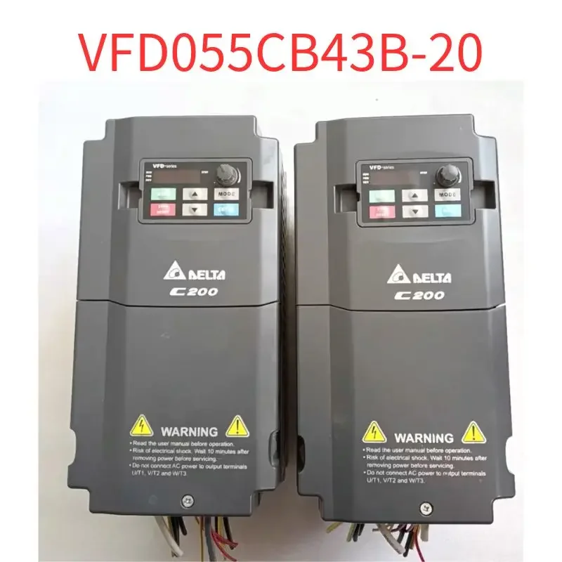 Second-hand VFD055CB43B-20 frequency converter