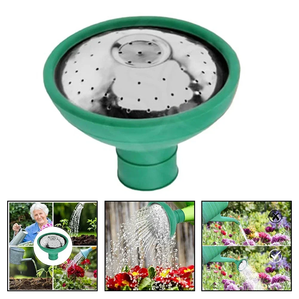 1pc Garden Watering Can Head Water Sprinkler Sprayer Watering Can Shower Kettle Spout Cap Nozzle Garden Watering Tool Household