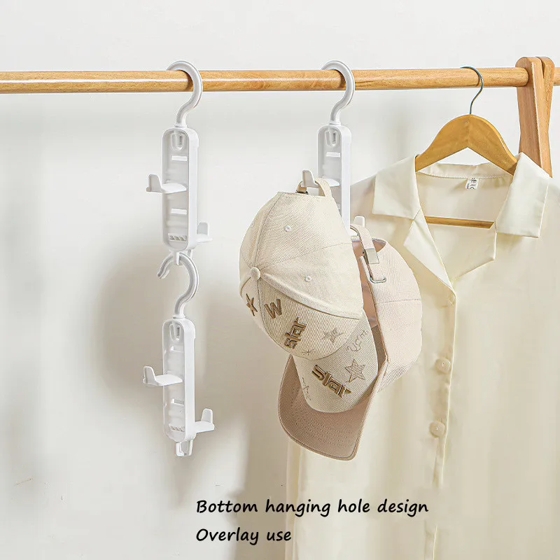 Multi-Layer Hanger Hooks Wardrobe Clothes Scarf Bag Hat Organizer Hanging Rack Closet Hanger Room Space Saving Storage Hooks