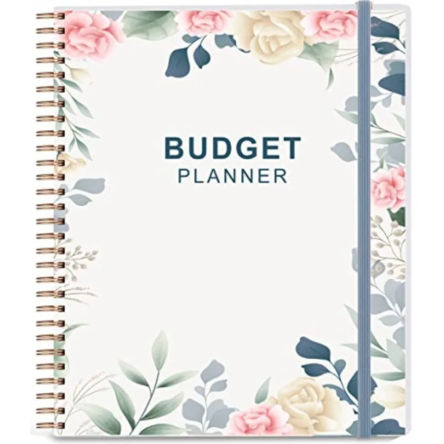 

Budget Planner and Monthly Bill Organizer with Pockets. Expense Tracker Notebook, Budgeting Journal and Financial Planner Budge