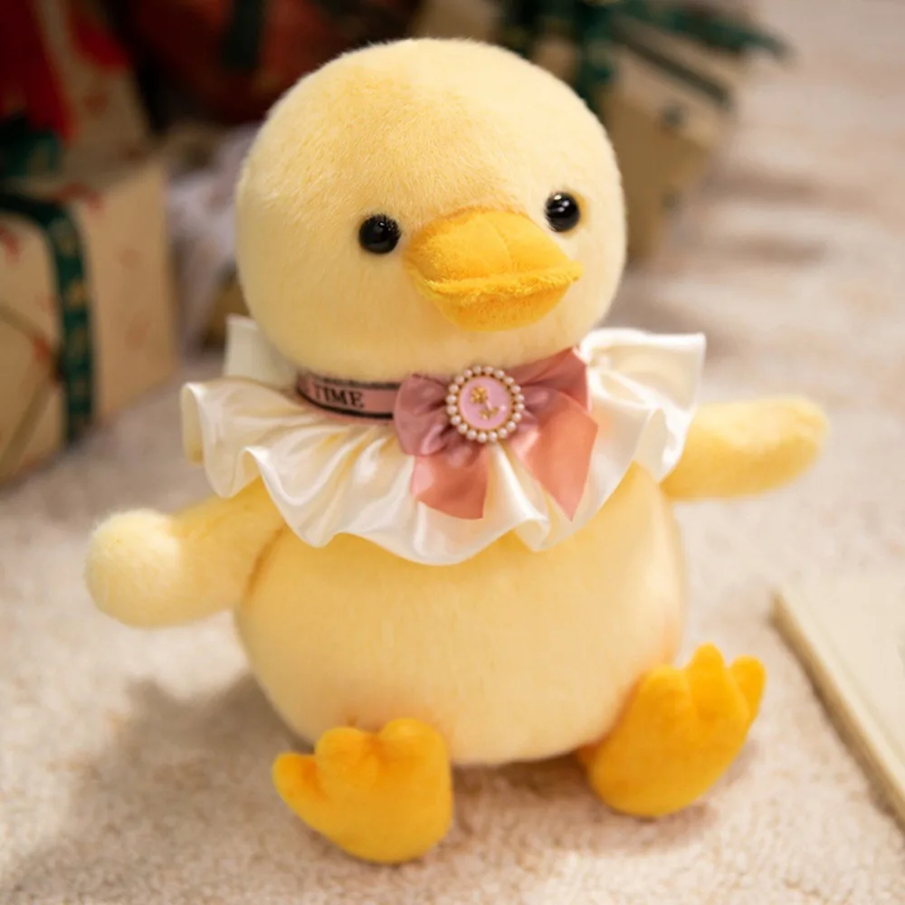 

Simulation Yellow Chick Plush Toys Soft Collection Hug Animal Stuffed Doll Cartoon Fluffy Frog Plush Stuffed Toy