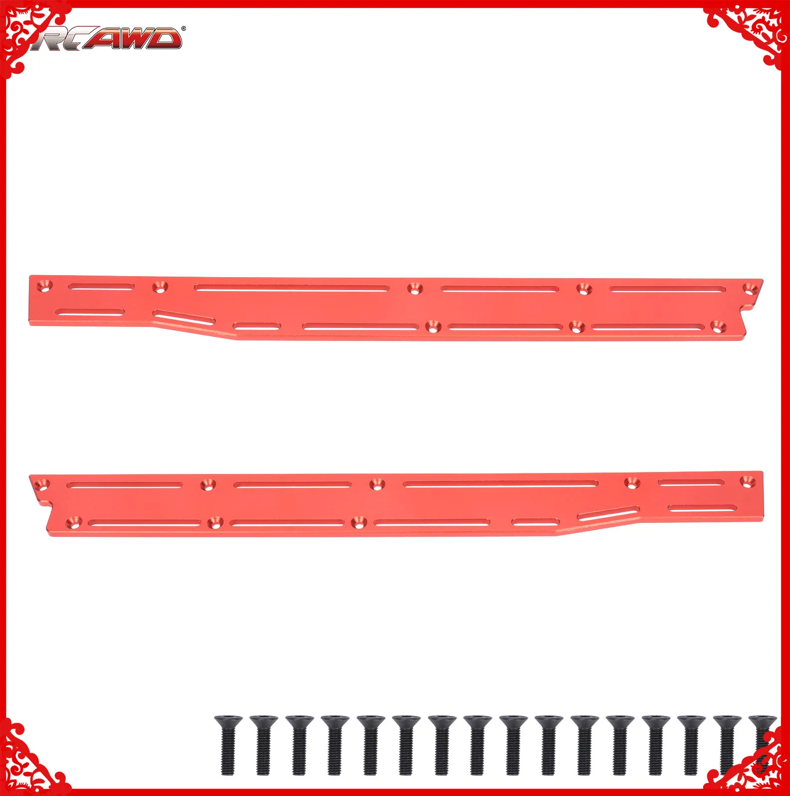 

Aluminum SIDE SKIRT SET for Arrma 1/7 6s Limitless RTR and EXB Roller hopups upgrade parts