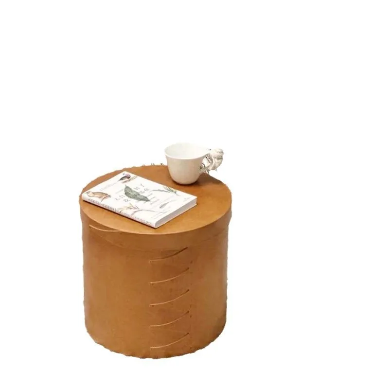 

Деревянный круглый ящик для хранения, настольный ящик для хранения, деревянная подарочная коробка.