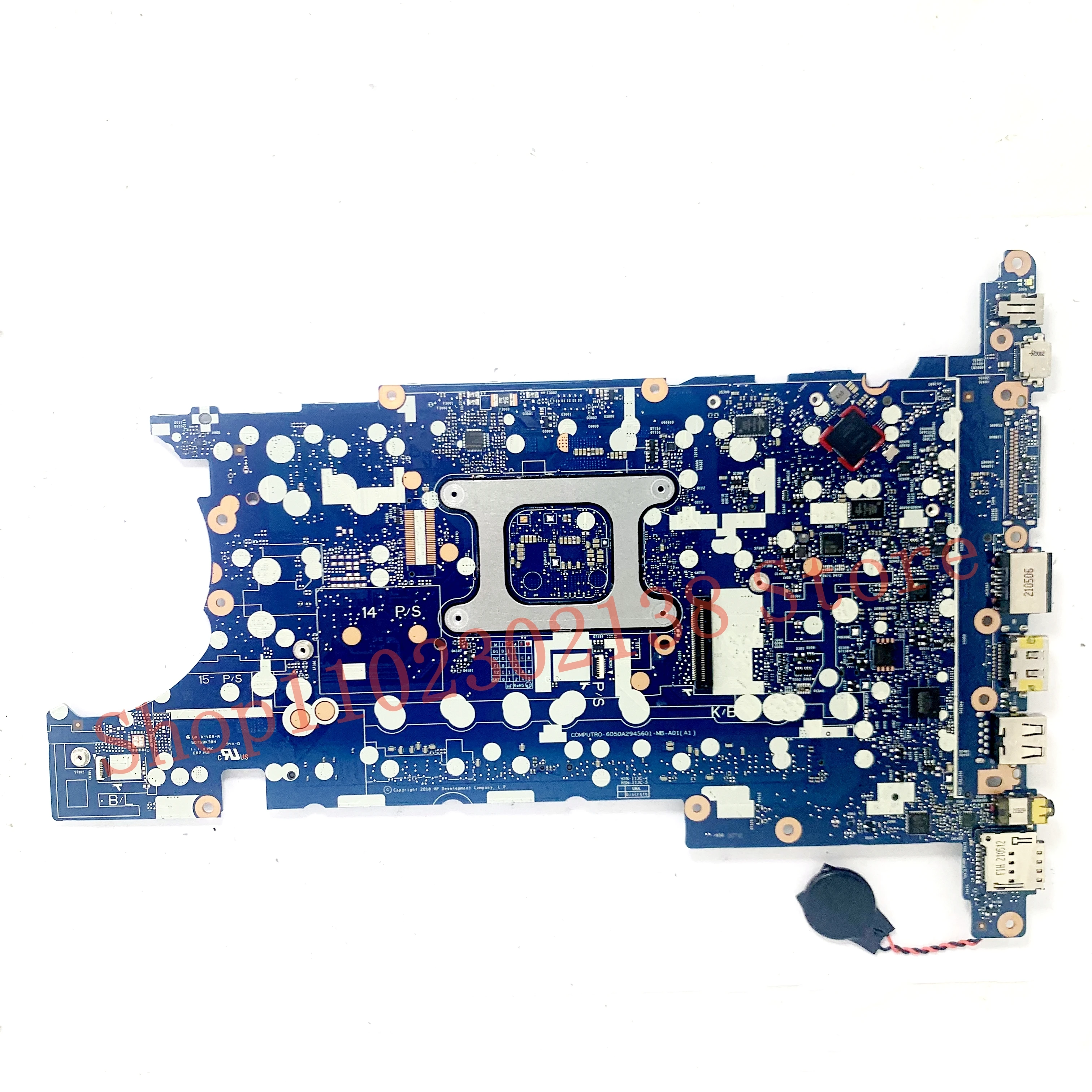 L15520-601 L15520-501 L15520-001 W/ SR3LC I7-8550U CPU For HP 840 G5 850 G5 Laptop Motherboard 6050A2945601-MB-A01(A1) 100% Test