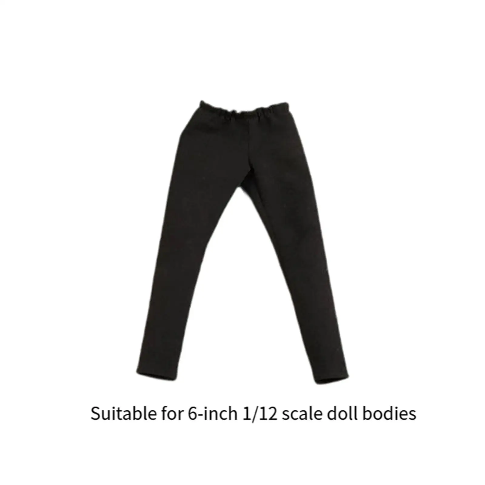 1:12 Scale Pants, Miniature Trousers Decoration, Fashion Doll Accessories for 6"