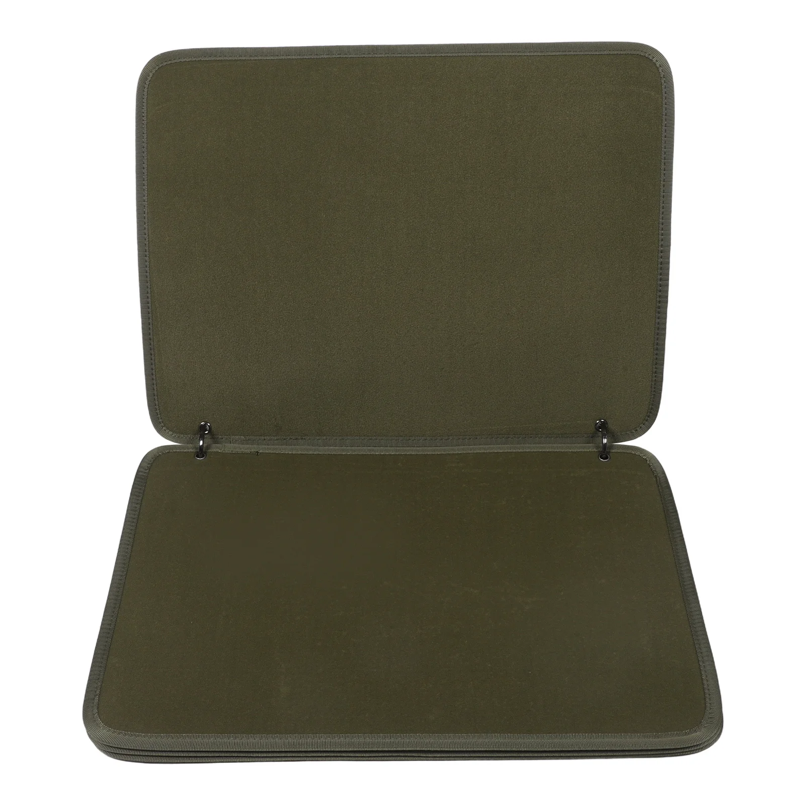 

Patch Display Board Patch Organizer Flip-Page Badge Book 16.5x12.6inch Olive Green Large Capacity Badge Storage Folder