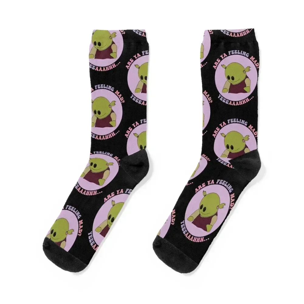 

Are You Feeling Mad Nanalan Socks golf kids colored christmas stocking Socks Male Women's