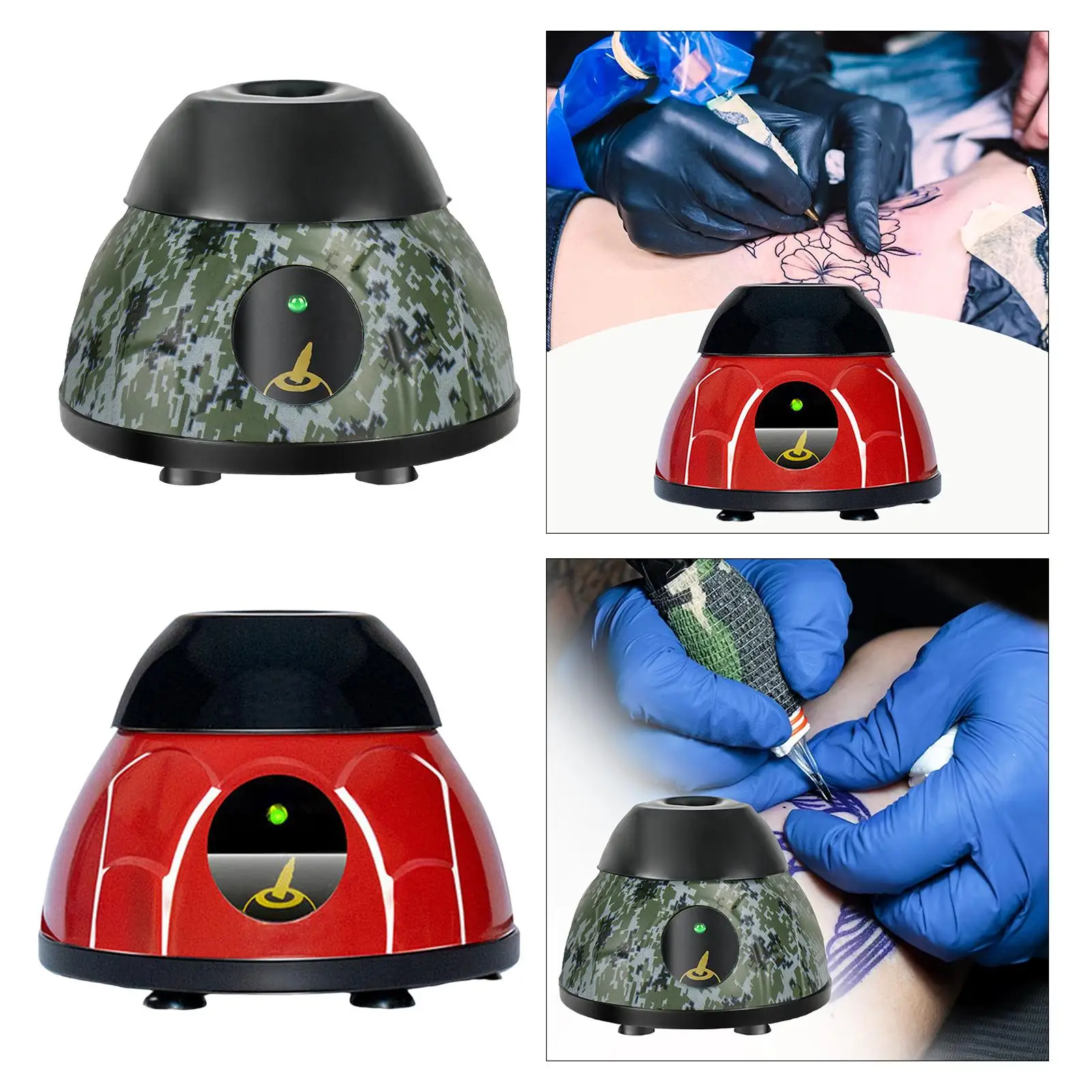 

Electric Tattoo Pigment Ink Shaker Mixer EU Standard Plug Practical Touch Switch for Tattoo Artist Durable Nail Polish Shaker