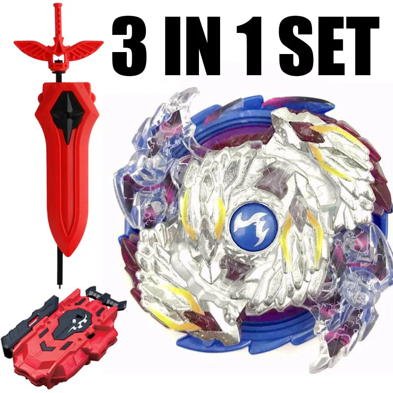 B-X TOUPIE BURST BEYBLADE Spinning Top STARTER B-97 W/ NEW Sword LR Launcher