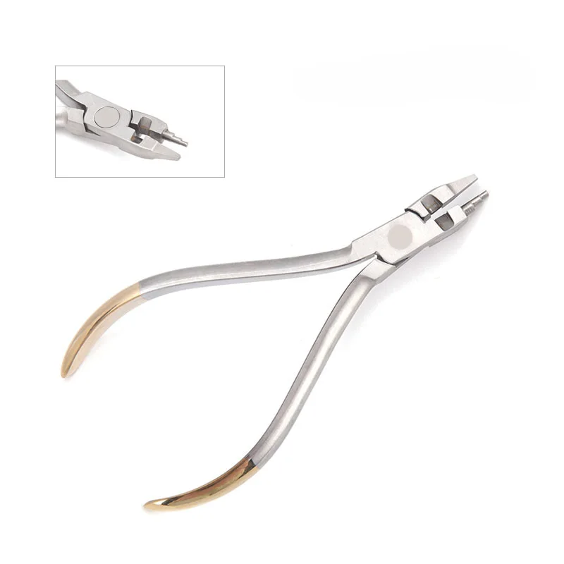 Dental Orthodontic Tweed Omega Loop Bending Forming Plier, Stainless Steel Wire Bend Form Plier Dental Lab Dentist Tool