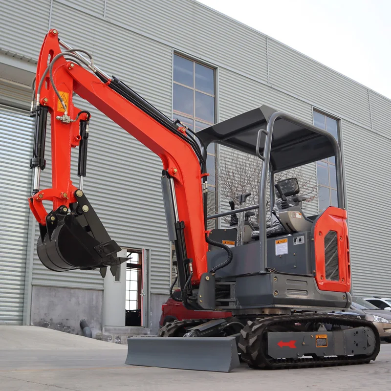 مصنع صيني حفارة صغيرة يورو 5 CE EPA الزراعة 2.5 طن محرك الديزل مايكرو باجر بستان الزاحف حفار صغير