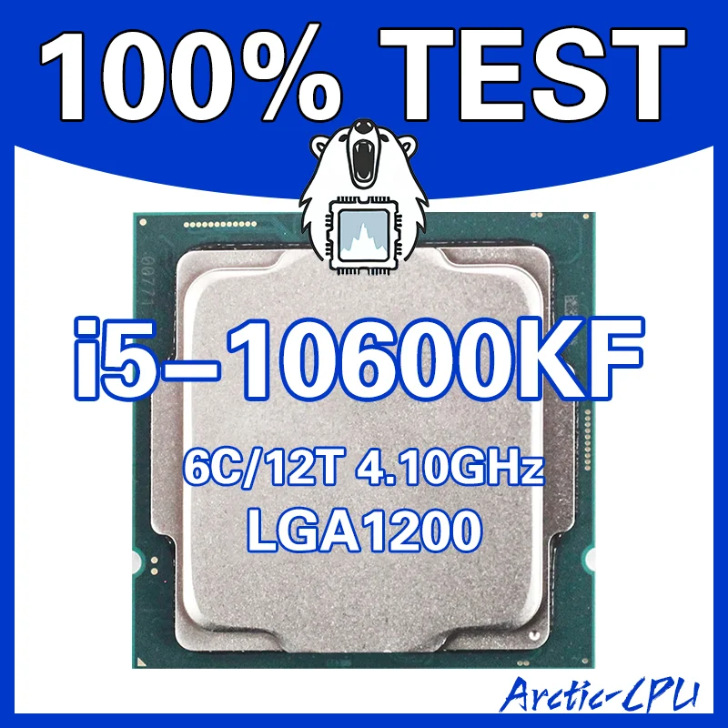 i5-10600KF Arctic-CPU 100%TEST 6C/12T・4.10GHz LGA1200