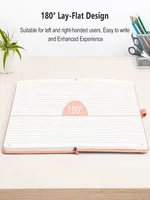 1‑Pack / 3‑Pack Hardcover Ruled Journal, Faux Leather Diary Notebook, 100 GSM Thick Lined Paper Writing Notepad for Office Work, Business Use for Men and Women 2