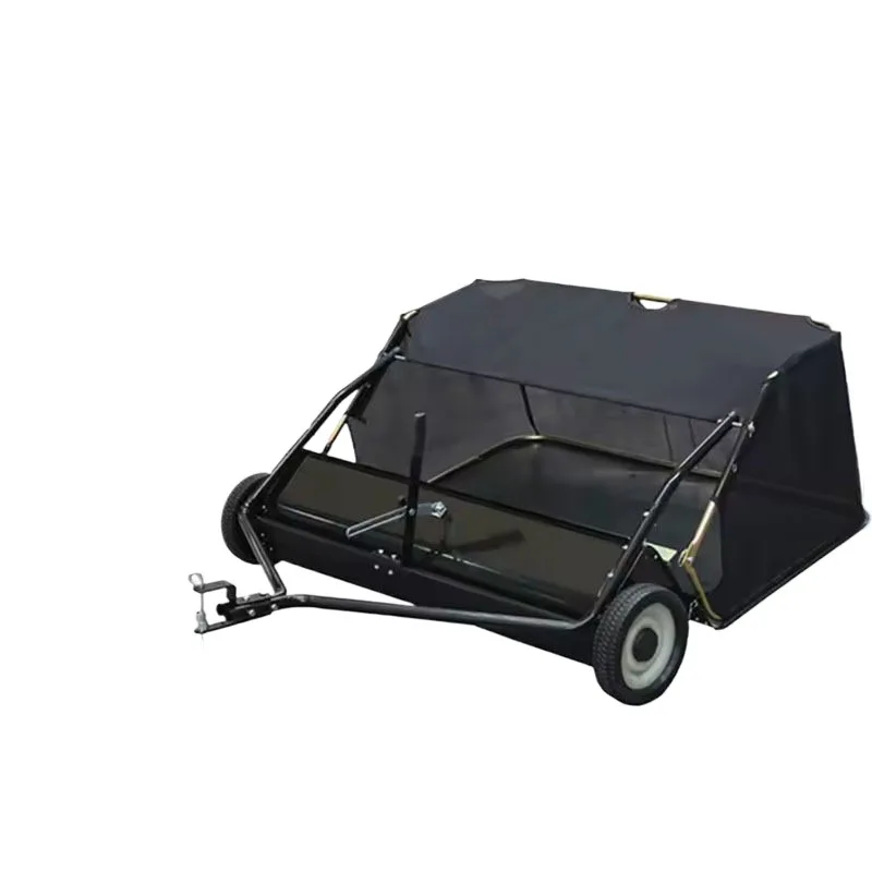 For The 42-inch Towed Sweeper Is Rugged and Reliable, and Can Quickly Collect Grass Clippings with Adjustable Settings for ATV