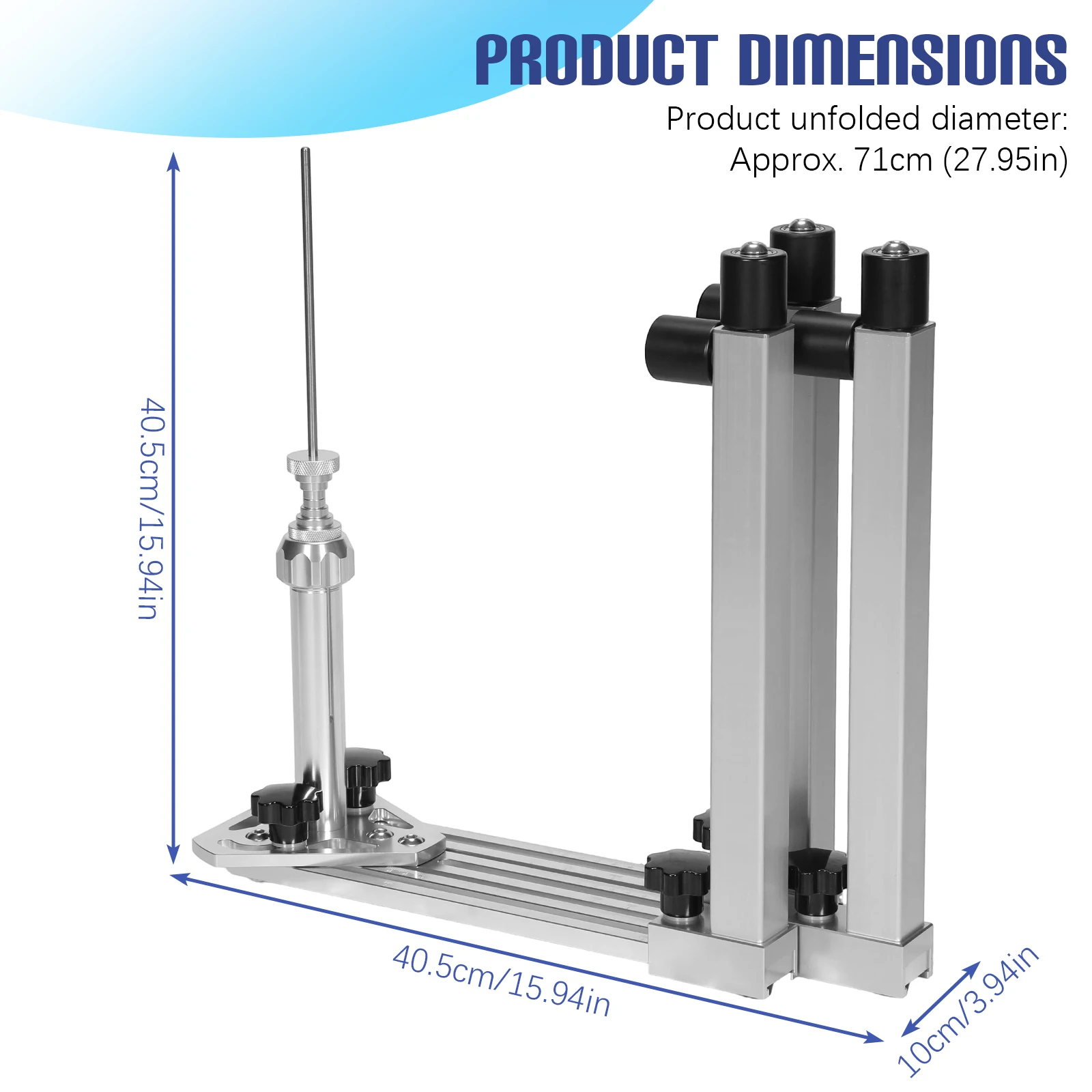 Foldable Bike Wheel Repair Work Stand Portable