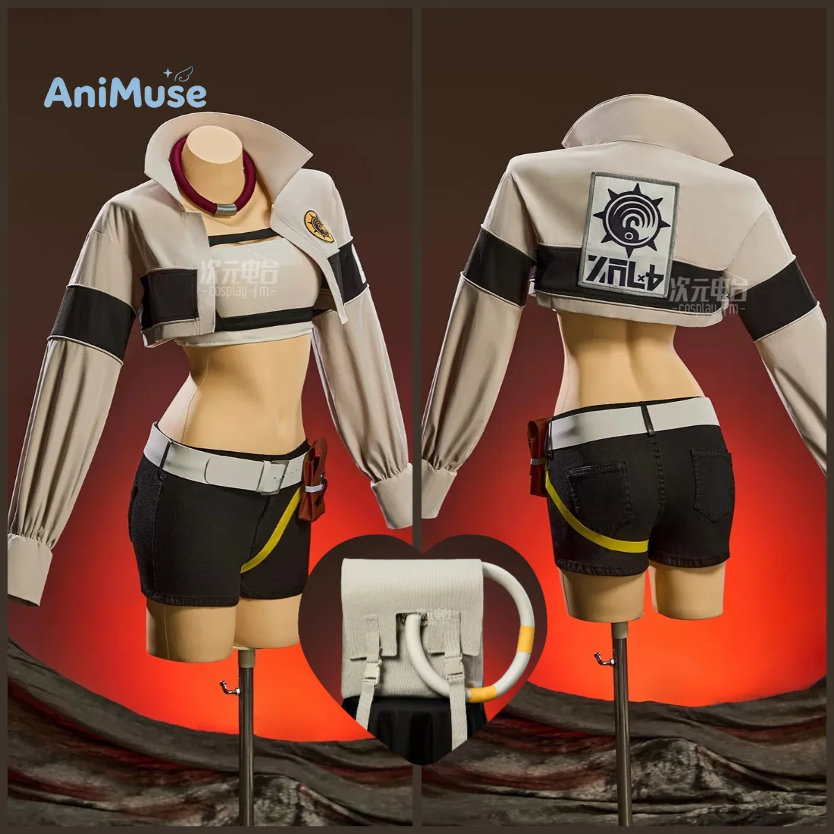 disfraz-de-cosplay-de-gachiakuta-ryo-reaper-para-mujer-conjunto-completo-traje-de-anime-para-halloween-comic-con-animuse