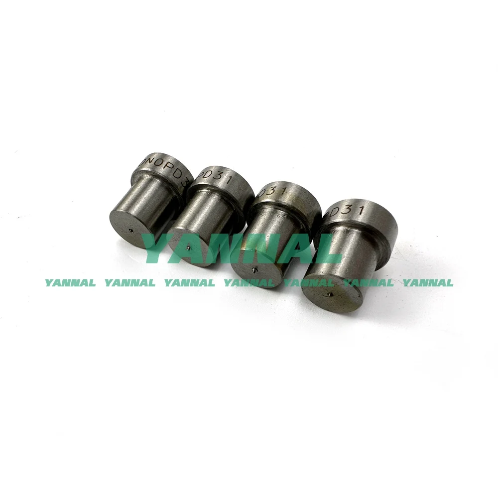 4x Fuel Injector Nozzle 093400-5310 DN0PD31 for ​KUBOTA V3300 V3600 1C010-53001​