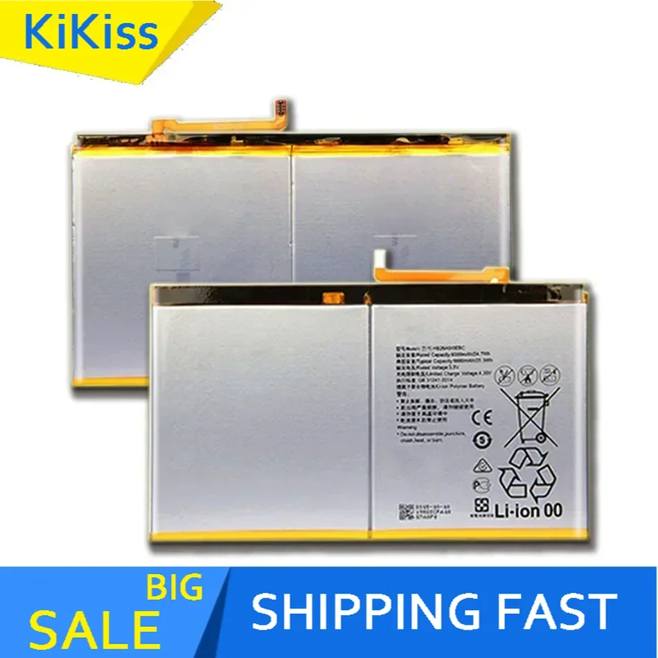 Battery For Huawei Mediapad M3 Lite 10/M2 10 BAH-W09/BAH-L09/BAH-L01/HDN-W09 M2-A01W/M2-A02L HB26A510EBC