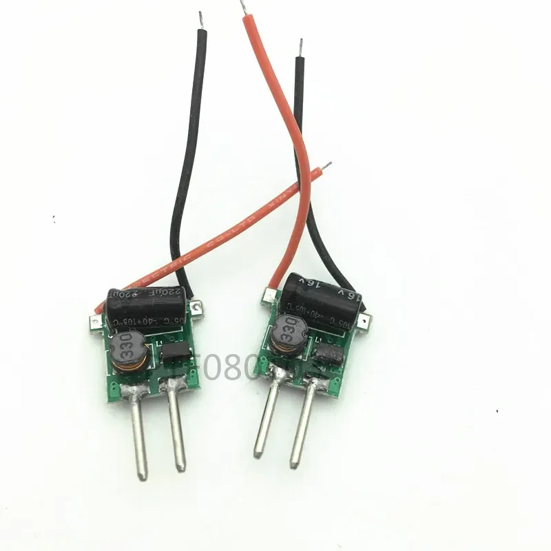 20 PCS MR16 2pin 12V LED Driver 1-3X3W Low Voltage Transformer 2 Feet 600MA Constant Current 3W 9W High Power Lamp Transformer