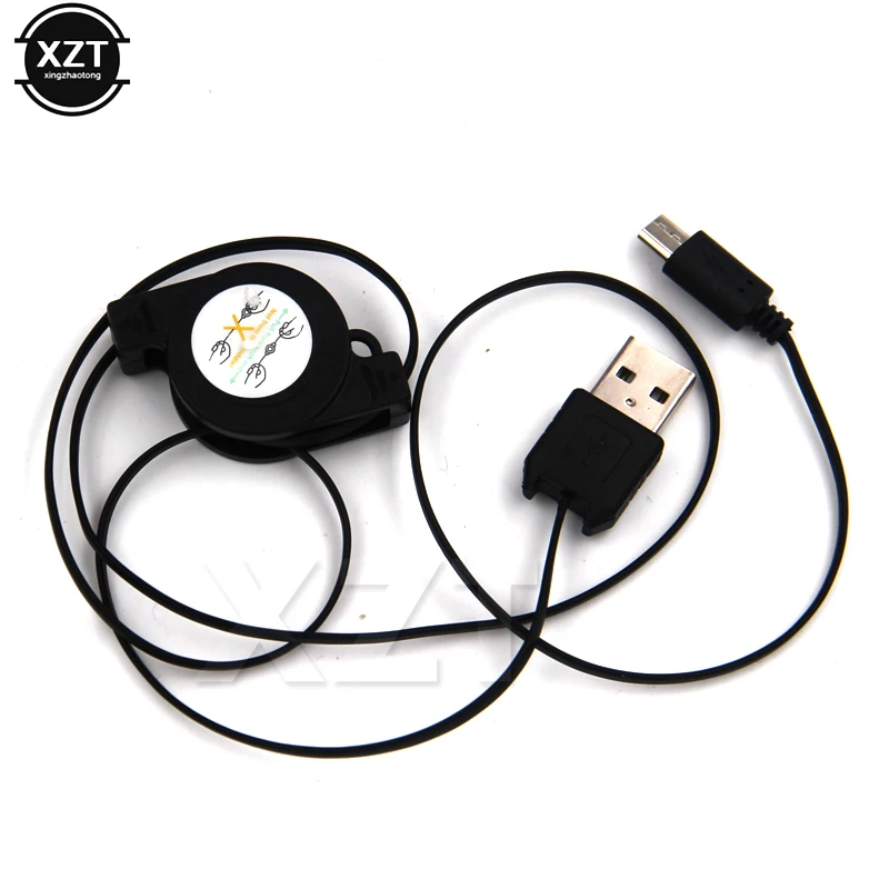 Flexible Retractable Micro USB Fast Charger Adapter For Android Huawei Lenovo  Xiaomi Samsung Phone Portable Charging Cable