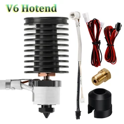 24V 50W 60W V6 Hotend Per Voron 0.1/0.2/2.4 Stampante 3D Bimetallico Gola Nucleo di Riscaldamento In Ceramica Testa di Stampa Per Prusa Ender3 CR10 MK3S