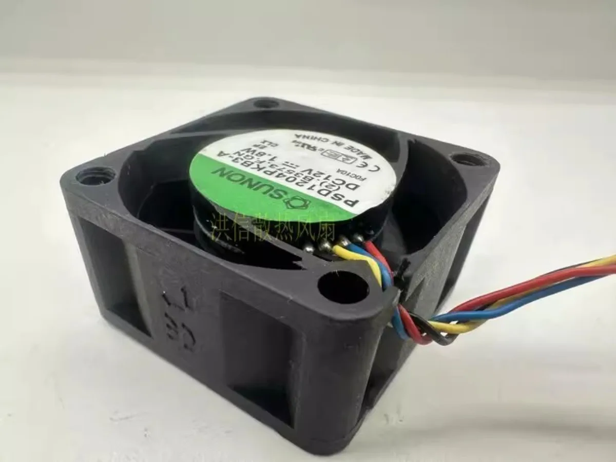 For SUNON PSD1204PKB3-A 4020 DC12V 1.8W 4CM 4-Wire PWM Cooling Fan