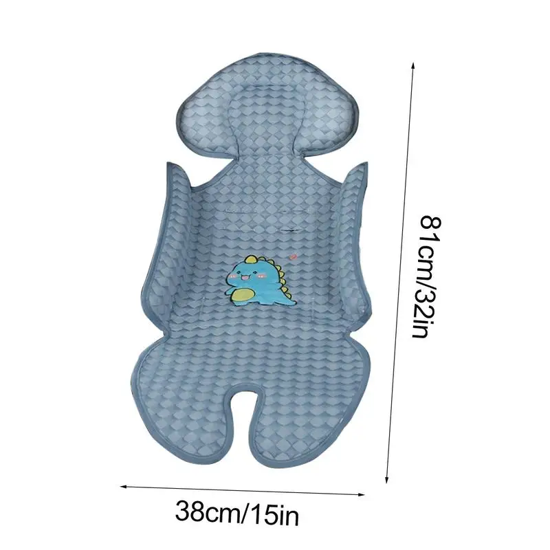 Tappetino di raffreddamento per passeggino Tappetino di raffreddamento traspirante per seggiolino auto Tappetino di raffreddamento antiscivolo per passeggino per ghiaccio Tappetino per sedile Fodera per cuscino