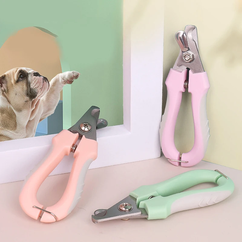 Professional Pet Grooming Nail Clipper Stainless Steel Dog Cat Universal Nail Trimmer Labor-Saving Nail Clipper Pet Supply Tools