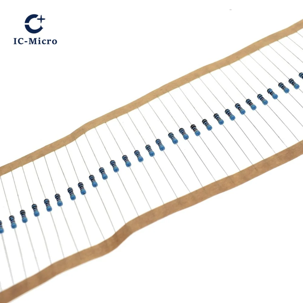 100 stks 1/4 W 1R ~ 22 M 1% Metalen weerstanden 100R 220R 1 K 1.5 K 2.2 K 4.7 K 10 K 22 K 47 K 100 K 100 220 1K5 2K2 4K7 ohm weerstanden