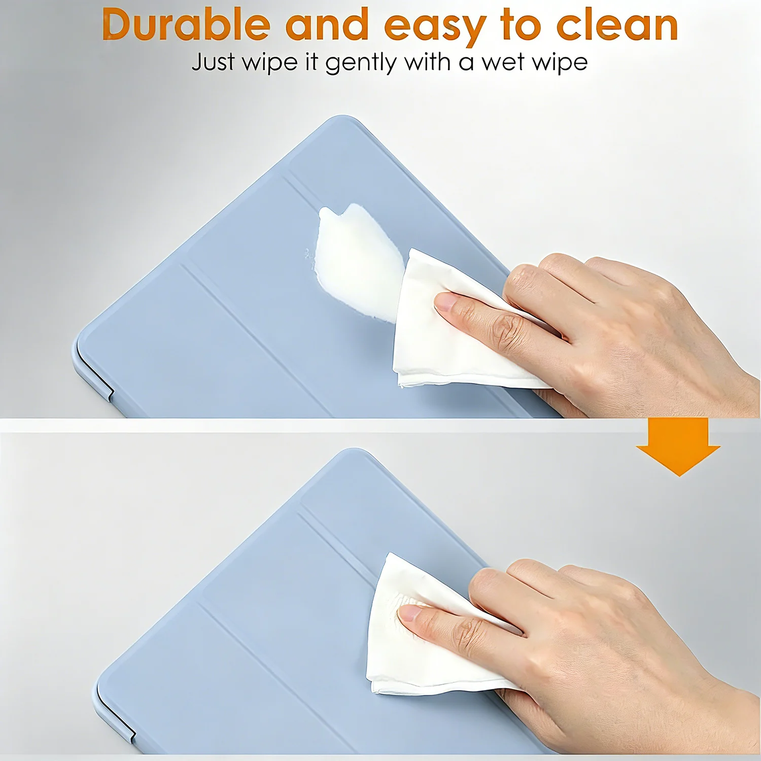 for Xiaomi Pad 7/7 Pro (11.2-Inch, 2024), for Xiaomi Pad 8/8 Pro (11.2-Inch, 2025) Tablet Case Tri-Fold Stand Flip Smart Cover
