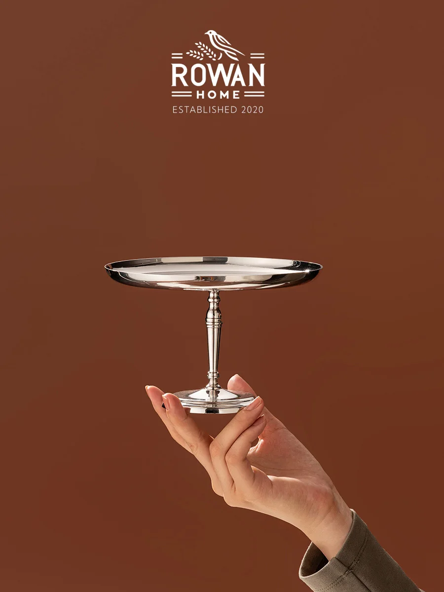 

Небольшая подставка для торта из нержавеющей стали, подставка для десерта, тарелка для торта, чашка для торта на высоких ножках для чашек, тортов, фруктов, печенья, закусок