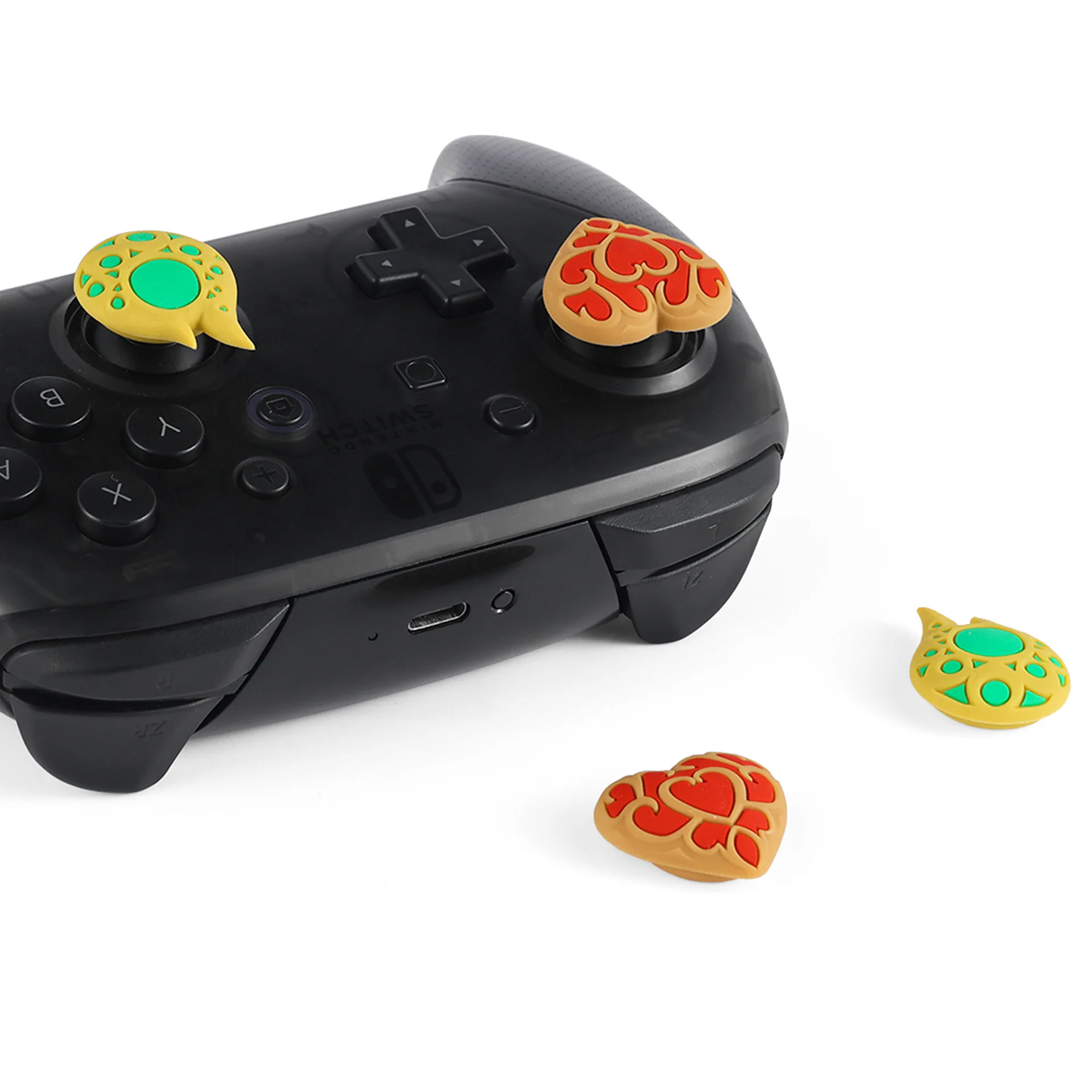 3D Silicone Thumb Stick Grip Cap Joystick Cover For Sony PS5 PS4 PS3 Xbox One/360 Slim Series X/S Switch Pro Case Game Protector