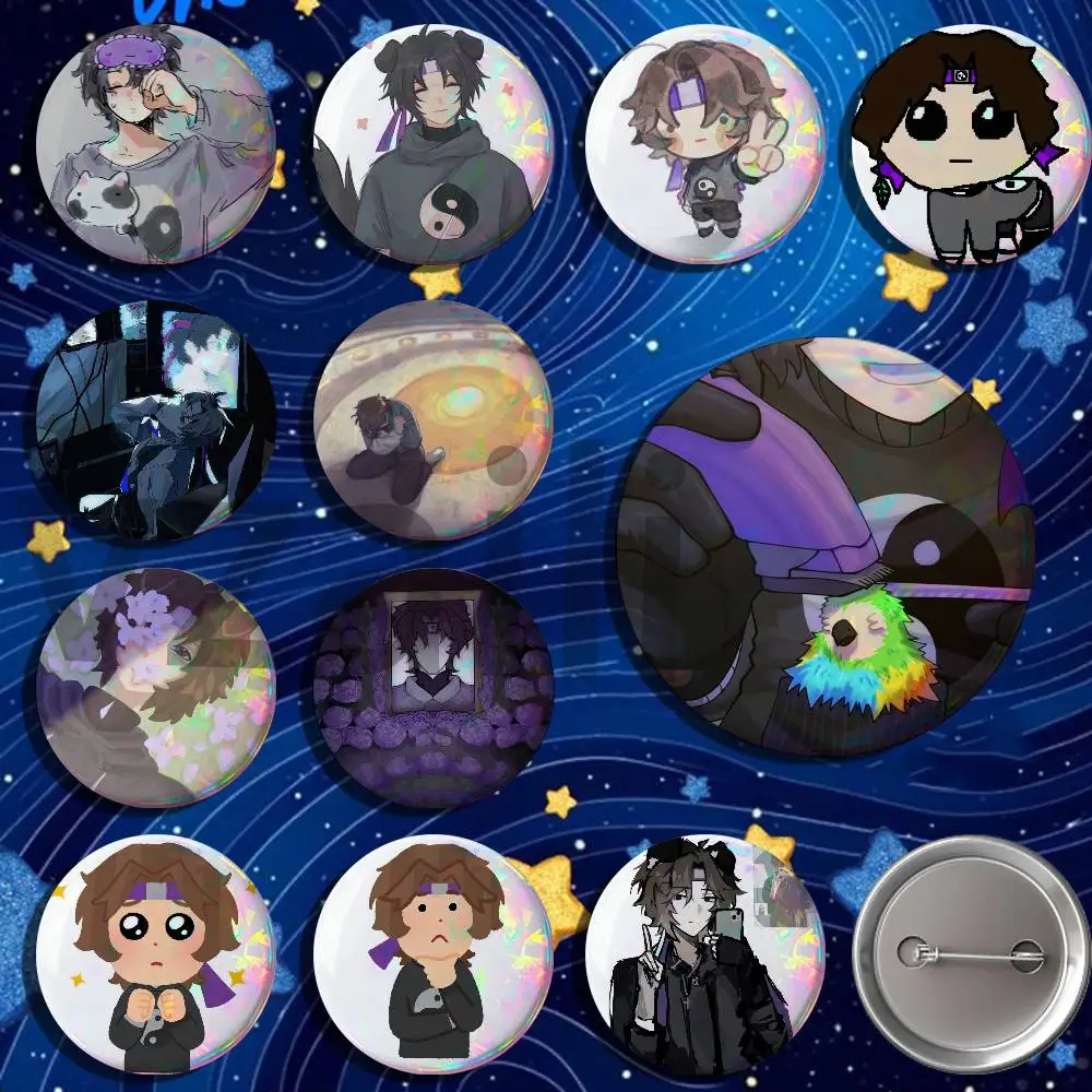 W-Wifies Unstable Button Pin Single Pack Anime Merch for Ita Bags Badge Collectible Buttons TH
